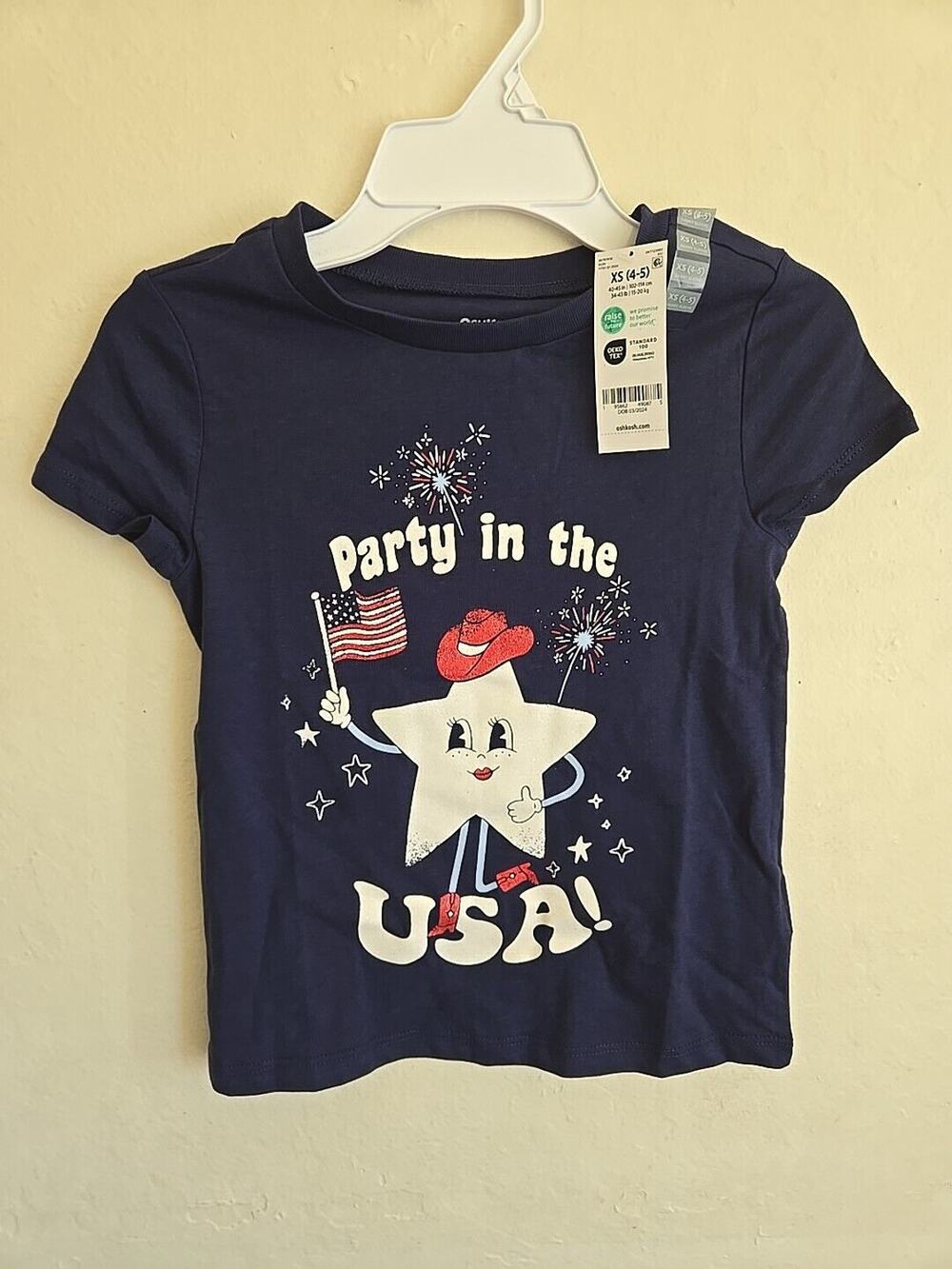 Kid Party in the USA Graphic Tee Carter's